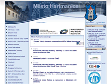 Tablet Screenshot of muhartmanice.cz